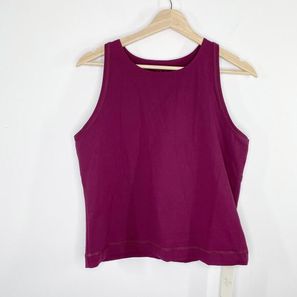 CALIA Essentials Fitness Ripe Boysenberry Purple Tank Women's Size X-Large NWT - Picture 2 of 9